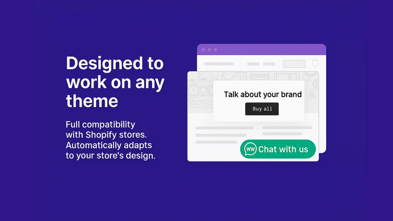 Ecomz ‑ WhatsApp Chat Button