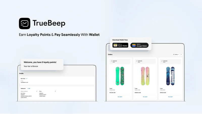 TrueBeep: Smart Wallet Loyalty