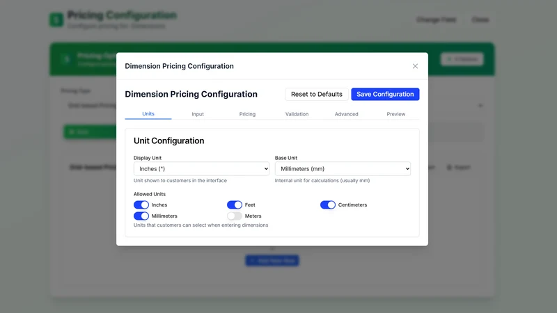Trubuild: Product Customizer