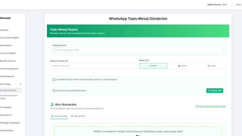 Pushouse: WhatsApp Marketing