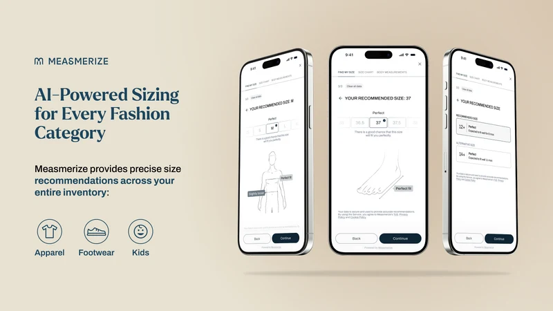 Measmerize Size & Fit Advisor