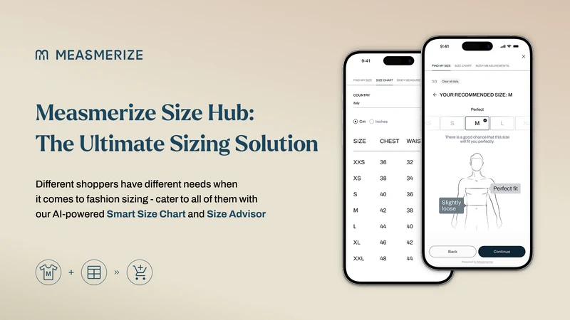 Measmerize Size & Fit Advisor
