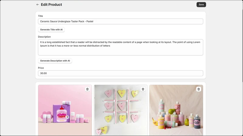 Kopia ‑ Import & Copy Products