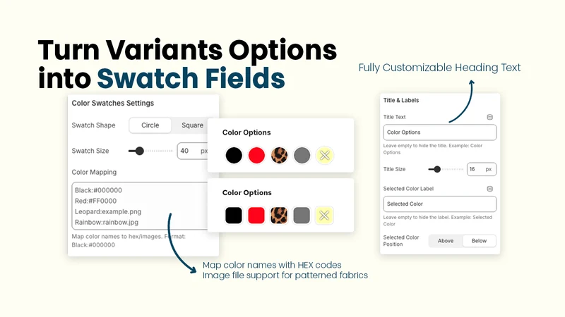 Advanced Color Options
