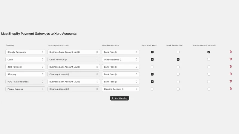 x.ink ‑ Xero Integration