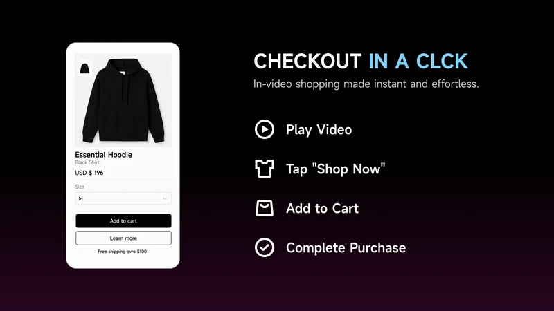 Vidhash Shoppable Video & CDP