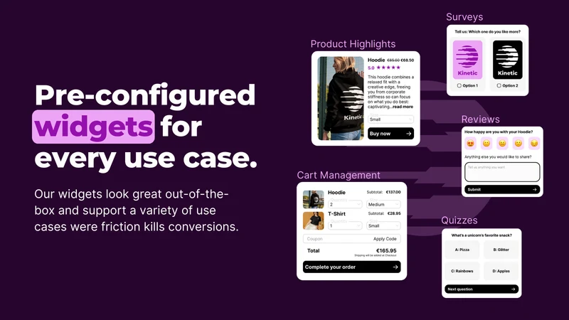 Kinetic: Quiz, Survey & Popups