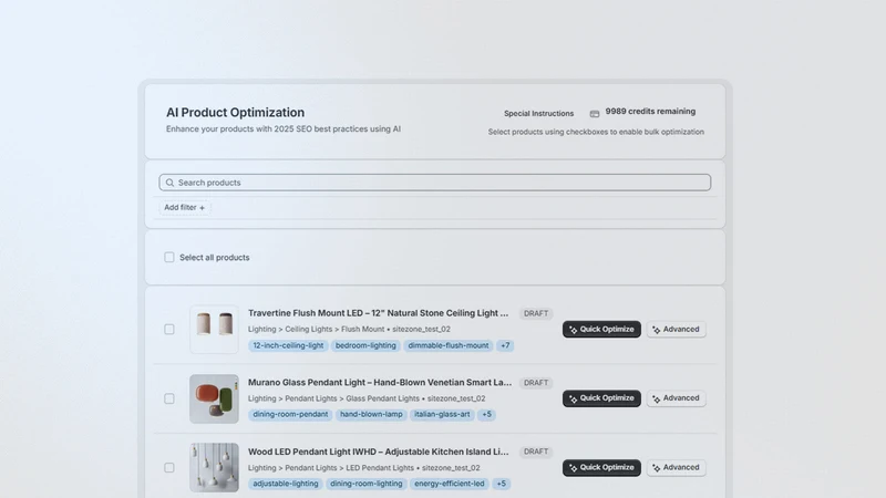 b1: Bulk Product SEO Optimizer
