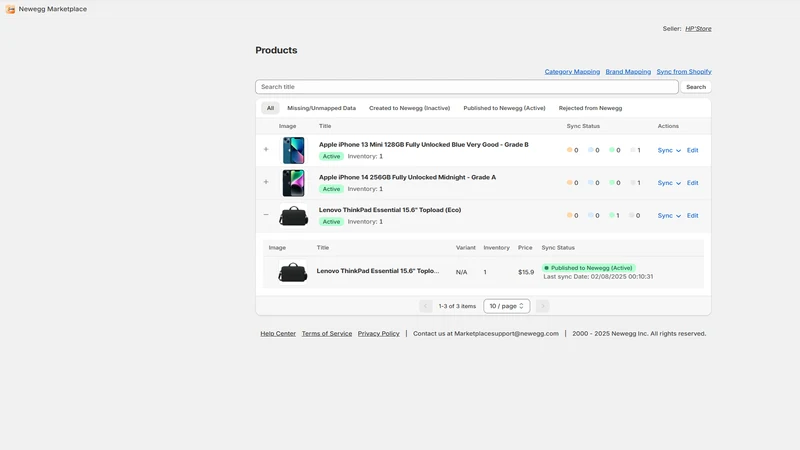Newegg Marketplace