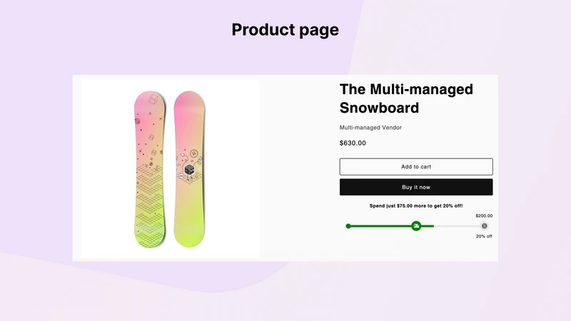 MCE Progress Bar, Upsells