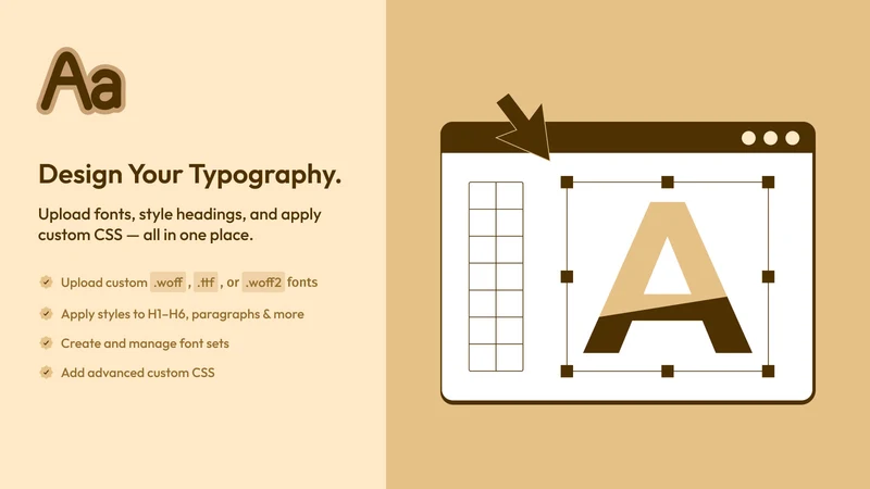 Fontly: Google & Custom Fonts