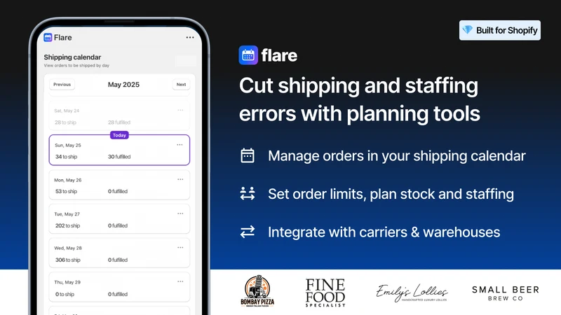 Flare: Delivery Date Picker
