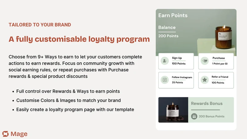 Mage: Loyalty Rewards Program