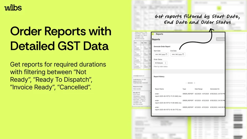 GST Invoicing by WLBS