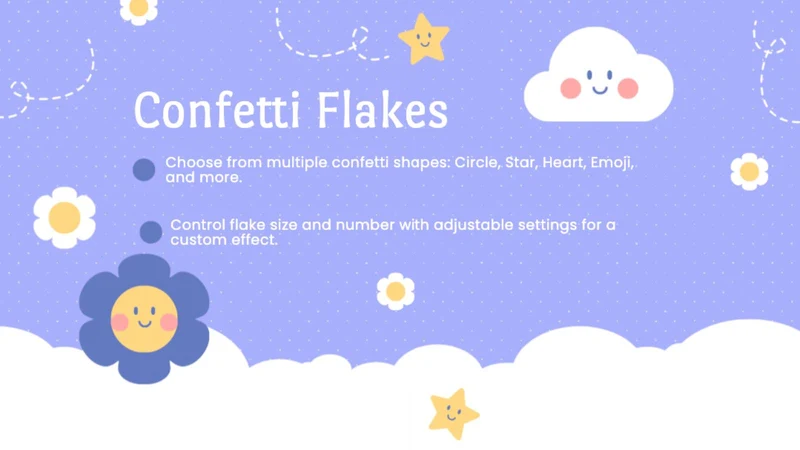 Confetti Festival Effects