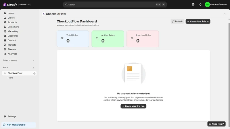 CheckoutFlow‑Hide Sort Rename