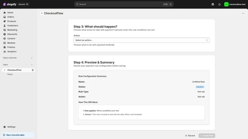CheckoutFlow‑Hide Sort Rename