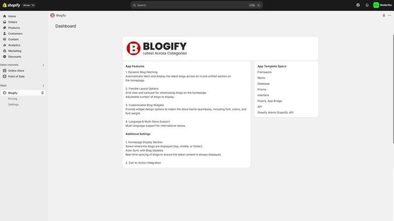 Blogify