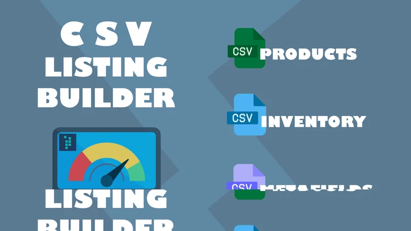 Vostari CSV Listing Builder