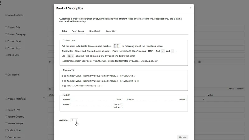 Vostari CSV Listing Builder