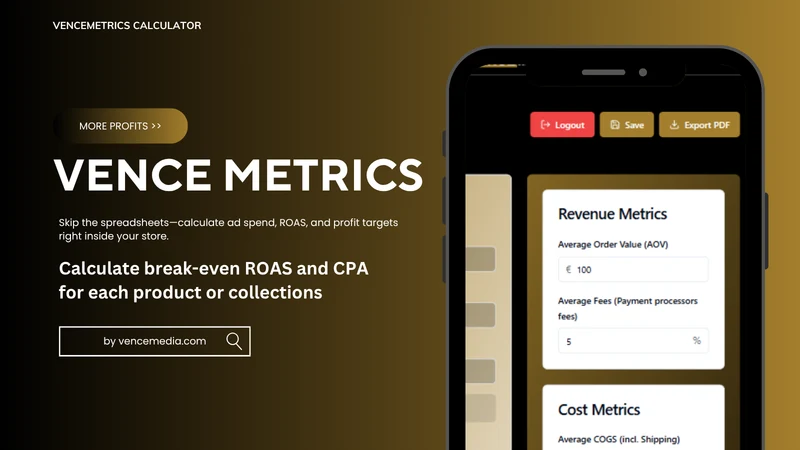 VenceMetrics Calculator