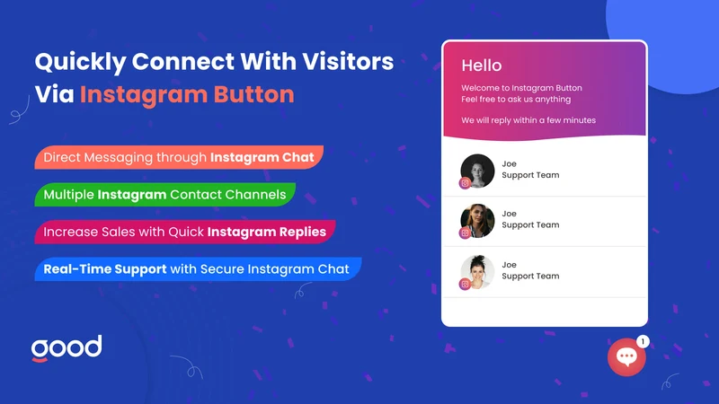 GA: Instagram Button