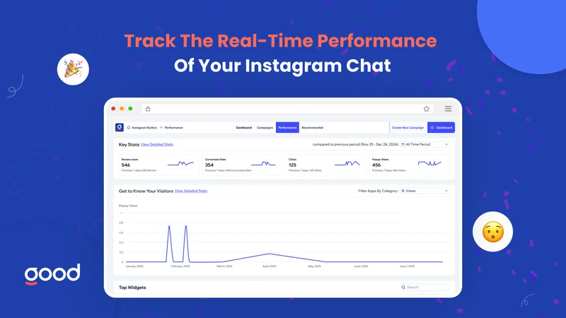 GA: Instagram Button