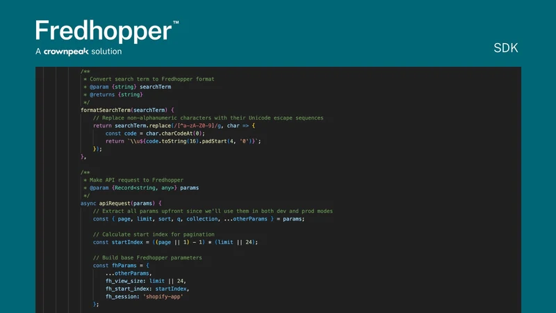 Fredhopper Product Discovery