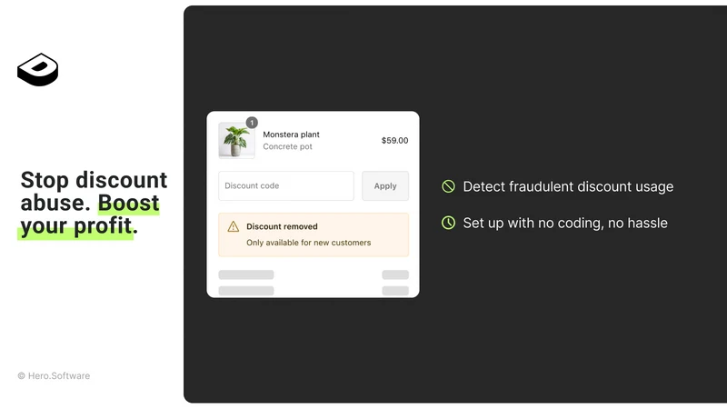 Fraud Protection DiscountHero
