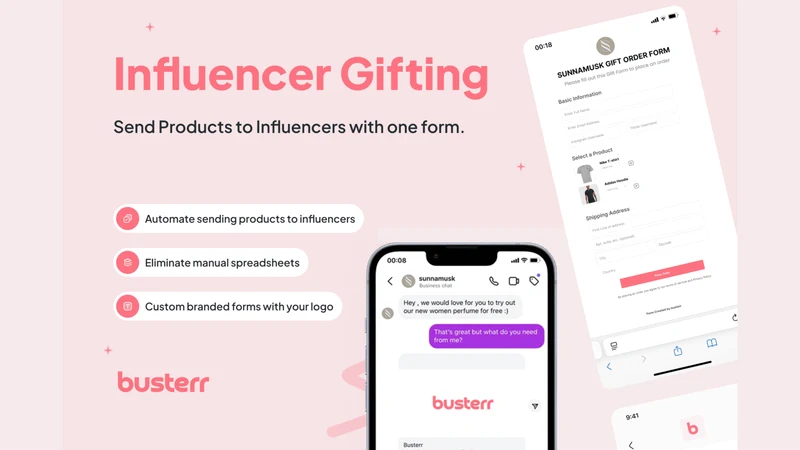 Simplif ‑ Influencer Gifting