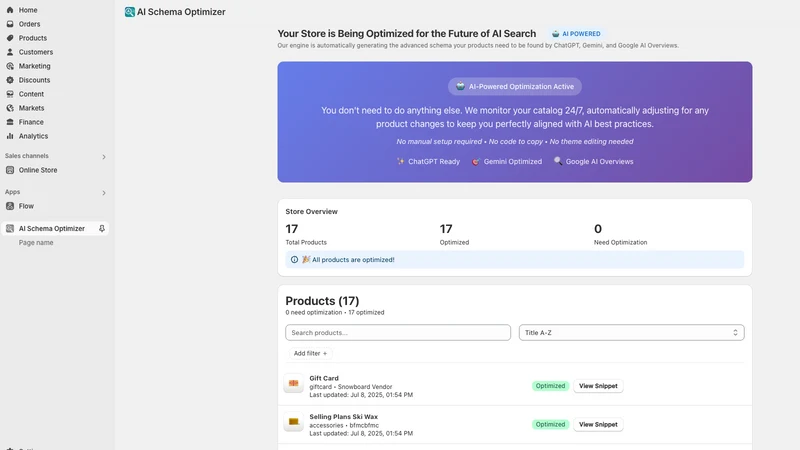 AI Schema Optimizer > ChatGPT