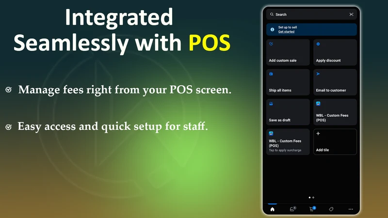WBL ‑ Custom Fees (POS)