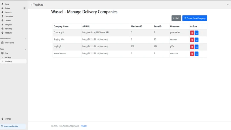 Wassel Express ‑ Shipping App2
