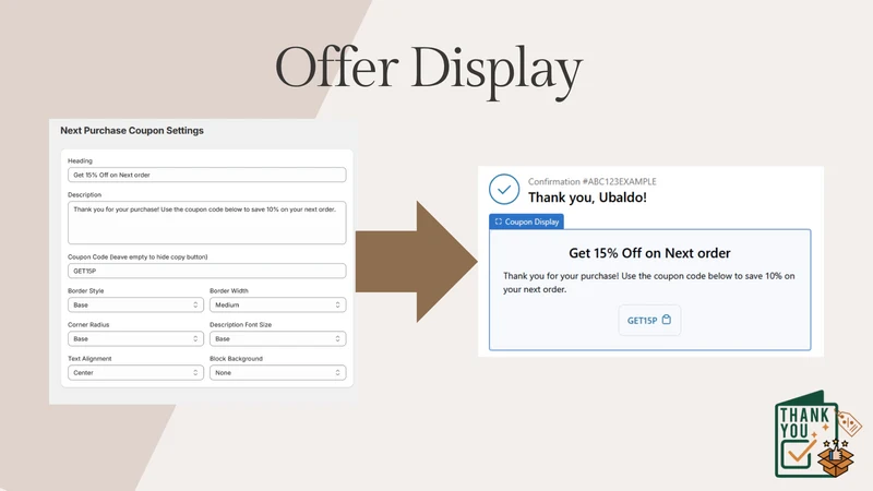 Thank You Page Customizer