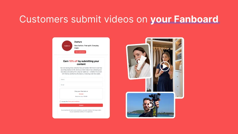 Fanboard ‑ Customer Videos