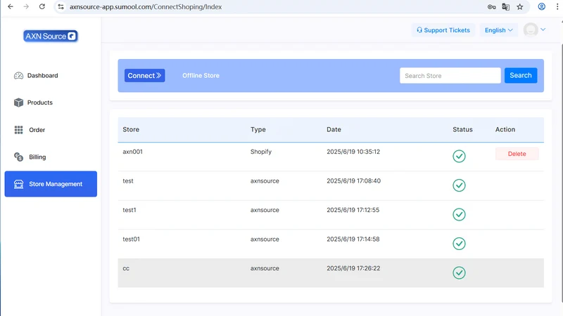 AXN Source Dropshipping