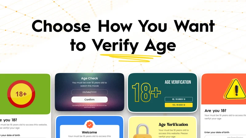 AgeCheck 18+: Age verification