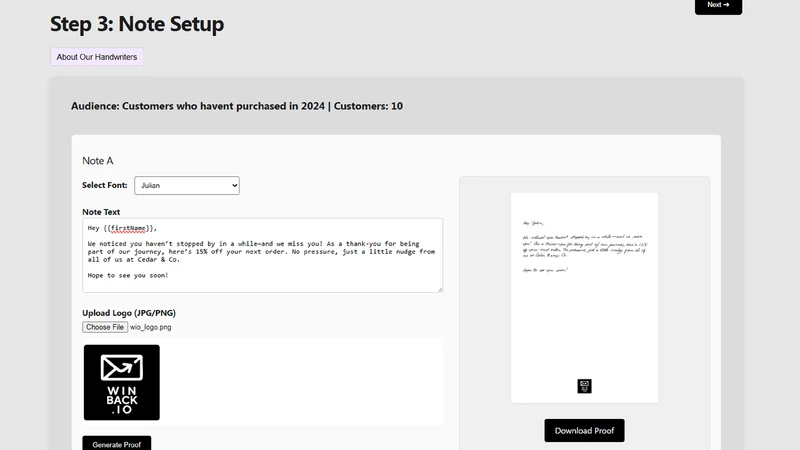 Winback.IO Connector