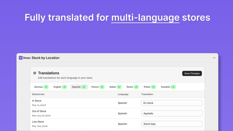 Invo: Multi‑Location Inventory