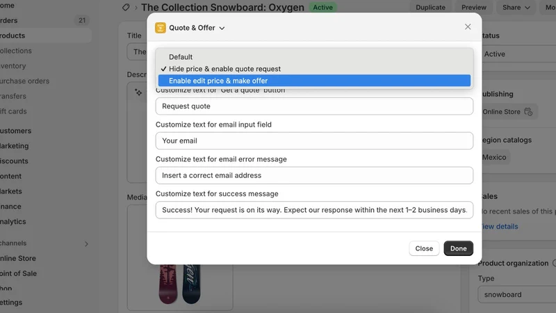 TW ‑ quote requests & offers
