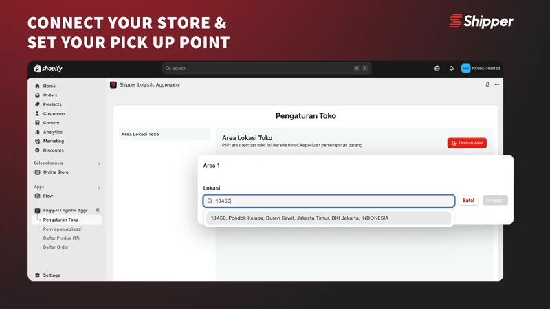 Shipper ID Logistic Aggregator