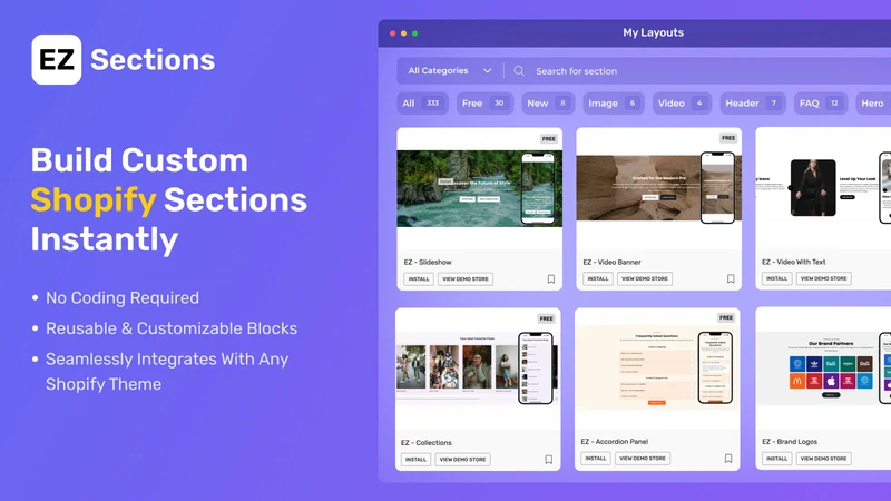 EZSections
