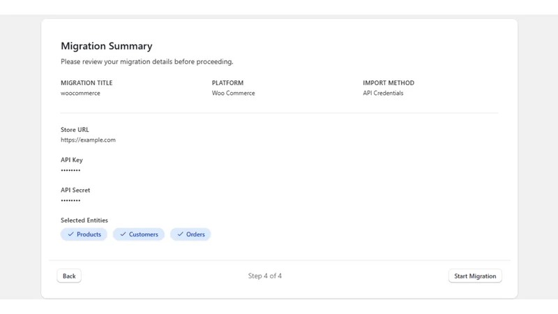 Migrate Go: Import & Export