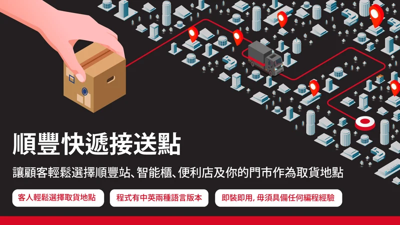 順豐快遞接送點（手動複製地址版本）
