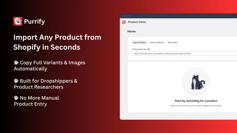 Purrify: Copy & Clone Products