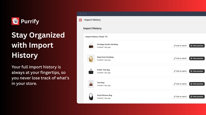 Purrify: Copy & Clone Products