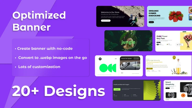 Optimized Banners