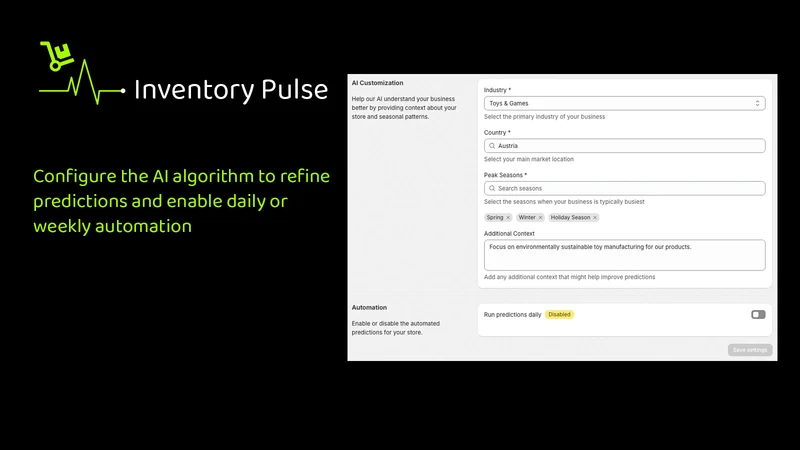BV ‑ Inventory Pulse