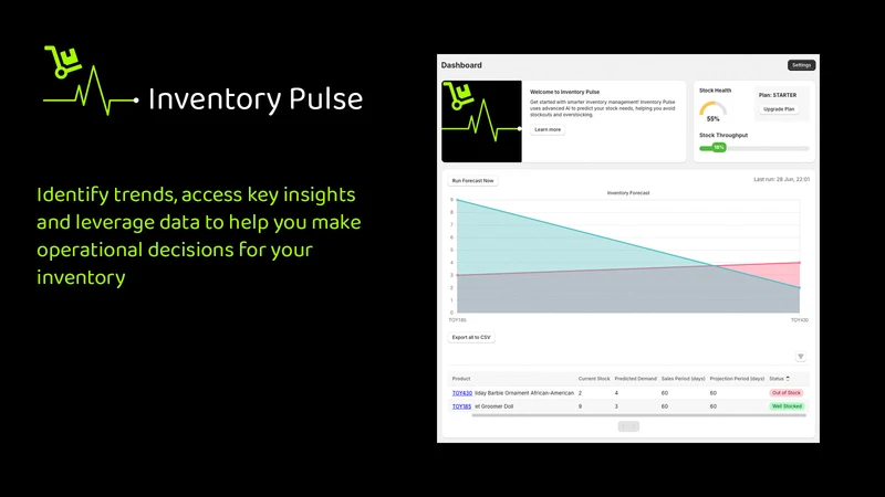 BV ‑ Inventory Pulse