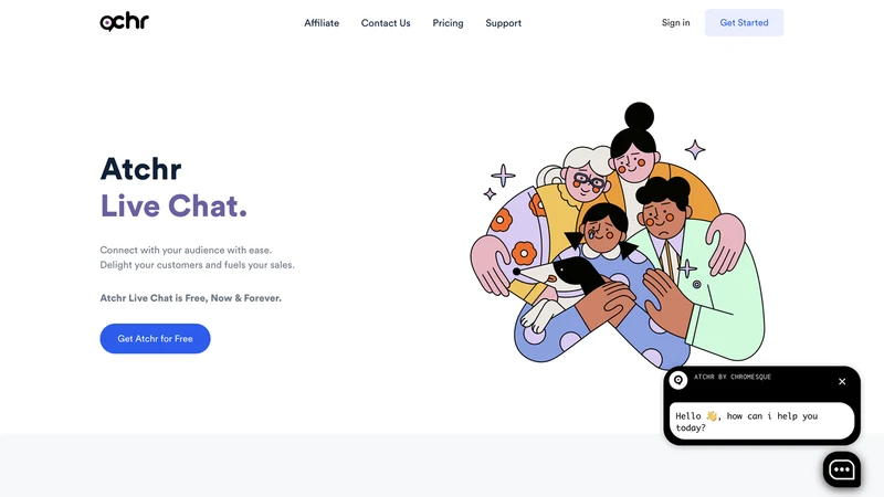 Atchr Messaging ‑ Live Chat